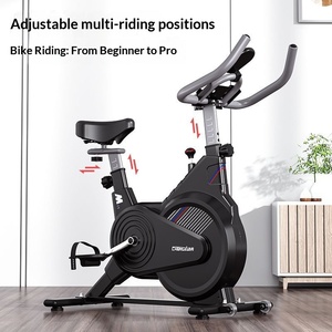 Vélo de spinning vertical, vélo d'exercice pour <span class=keywords><strong>la</strong></span> maison, <span class=keywords><strong>salle</strong></span> de sport à domicile, capacité de 150 kg, ZS-600 - Product Image 4