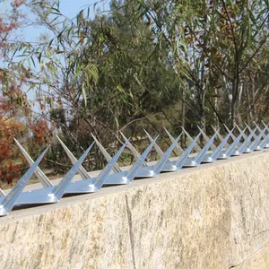 Anti Climb Fence Spikes Wall Spikes Razor Wire Wall Spike Anti Climb Security Galvanized Razor