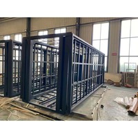 Vente en gros de maisons conteneurs extensibles de luxe 20FT 40FT, villas préfabriquées avec 1, 2 ou 3 chambres, appartements en acier