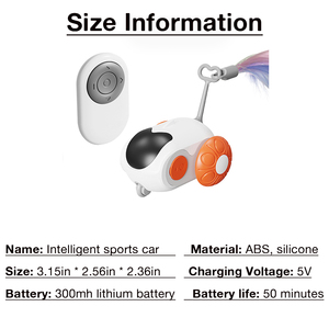 Juguetes de Control inalámbrico para mascotas <span class=keywords><strong>Venta</strong></span> caliente Gato inteligente Eléctrico Interactivo Speedy Tail Cats Juguete interactivo y de movimiento - Product Image 3