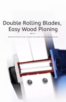 Routeur à bois haute puissance Dongcheng M1B-FF-110x2 - Outil tendance pour la précision, la durabilité et l'efficacité