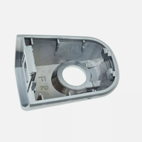 Poignée de porte extérieure avant droite chromée avec trou pour clé pour Mitsubishi L200 2005-2015, remplace OEM 5716A066 5716A040XA