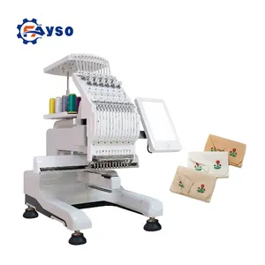 Hot Selling Digital Embroidery Machine Computer Patterns 1 Year Warranty