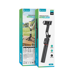 Perche à selfie avec rotation à 360°, mini trépied télescopique pliable et léger pour les voyages - Product Image 4