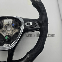 Nouveau produit phare : Volant perforé en cuir et fibre de carbone pour Volkswagen VW Passat Golf 7