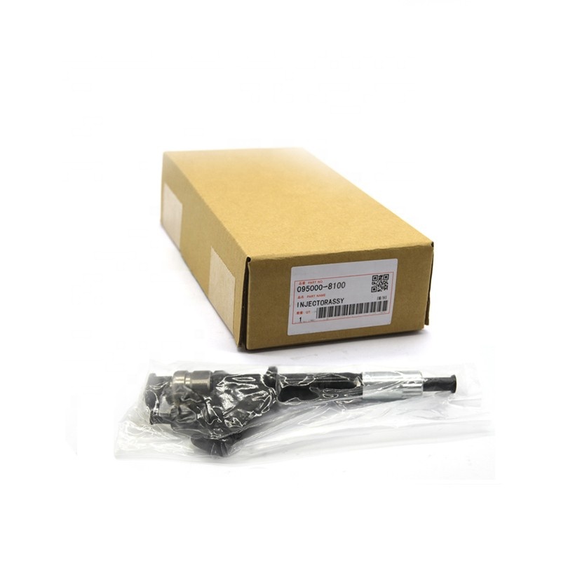 Common Rail Injector 095000-8100 Diesel Fuel Injection Nozzle  VG1096080010 For SINOTRUK HOWO A7 Truck