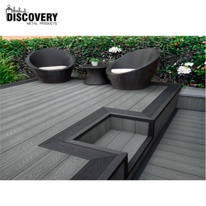 Chất lượng cao WPC decking phụ kiện ốc vít Clip Trims và cạnh bao gồm cho an toàn dễ dàng cài đặt và kết thúc lâu dài - Product Image 4