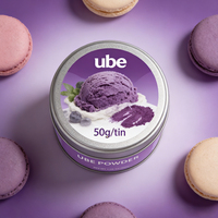 Poudre d'Ube en boîte personnalisable – Poudre d'Igname Violette des Philippines
