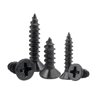 Tornillos Autorroscantes Hongda, Phillips, Cabeza Avellanada, Hierro Negro, Fijaciones para Madera, Rosca Derecha, Tamaño Estándar - Product Image 2