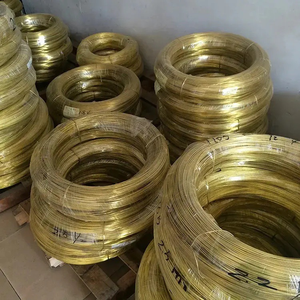 0.5mm 0.6mm 0.8mm 1.2mm 1.5mm 스프링 나사, 리벳, 세미 소프트 장식용 황동 와이어 - Product Image 5