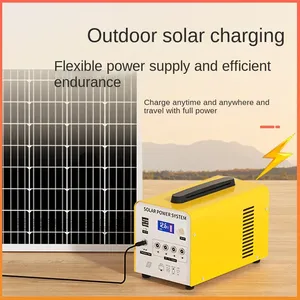 Lifepo4 Pliable 500wh Portable Power Bank Station Générateurs D'énergie Solaire Haute Capacité De Stockage Nouvelle Génération Pliable Puissance - Product Image 4