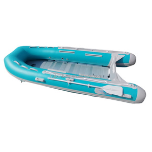 小型インフレータブルPVCハイパロンラバーフィッシングボート330 360 390 430 470船外エンジン付き湖用 - Product Image 2