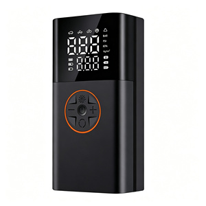 Inflador <span class=keywords><strong>de</strong></span> Neumáticos Inalámbrico <span class=keywords><strong>de</strong></span> 19 Cilindros y 150 PSI, Bomba <span class=keywords><strong>de</strong></span> Aire Recargable <span class=keywords><strong>de</strong></span> 3600 mAh, Pantalla Digital Dual LED SOS, Bomba <span class=keywords><strong>de</strong></span> Neumáticos para Automóvil con USB C - Product Image 1
