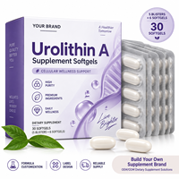 Approvisionnement en gros : Urolithin A – Complément en gélules, Formule de nutrition cellulaire, 30 gélules pour un soutien à l'âge sain, OEM ODM