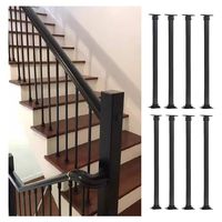 Rampe en fer forgé pour extérieur Ace, rampe d'escalier en fer forgé, rampe de balcon en fer forgé
