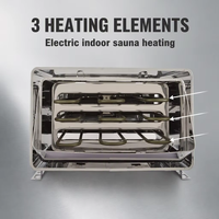 Pemanas Sauna Kering / Pemanas Internal Sauna / Kompor Sauna 6KW Baja Tahan Karat Fungsi Uap Kering Desain Tradisional Penggunaan Hotel