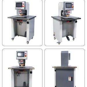 Máquina Etiquetadora Automática Eléctrica de Alta Calidad de Una Sola Estación para Adhesivos de Plantillas/Lenguetas de Zapatos, con Doble Cabezal y Correa de Núcleo - Product Image 6