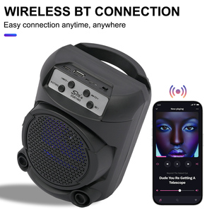SING-E ZQS1483 all'ingrosso 4 pollici Wireless portatile <span class=keywords><strong>Bluetooth</strong></span> Smart Speaker LED luce <span class=keywords><strong>AUX</strong></span> <span class=keywords><strong>Stereo</strong></span> - Product Image 3