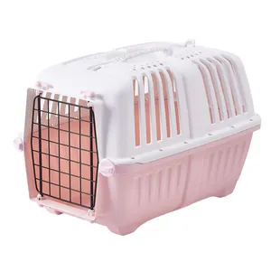 Various colors Safety material Cat Cage Outdoor for Pet Travel Easy To Move Dog Carrier Cage