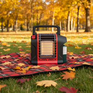 Chauffages infrarouges portables <span class=keywords><strong>de</strong></span> haute qualité pour le camping en plein air avec éclairage industriel, <span class=keywords><strong>chauffage</strong></span> rapide et économe en énergie pour les grandes surfaces - Product Image 1