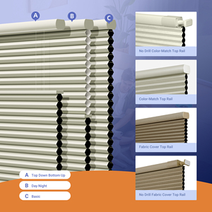 Persianas de Día y Noche <span class=keywords><strong>Motorizadas</strong></span> sin Taladro, Tipo Panal, con Control Remoto Tuya - Product Image 5