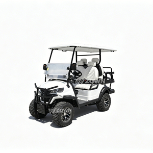 Voiturette de golf électrique 4 places au design personnalisé, anti-roulis, pour hôtels, visites touristiques et attractions, acceptation des commandes importantes - Product Image 6