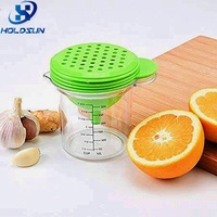 5-in-1 Multifunctionele Handmatige Citruspers, Gembermolen, Eierscheider voor Fruit & Groenten