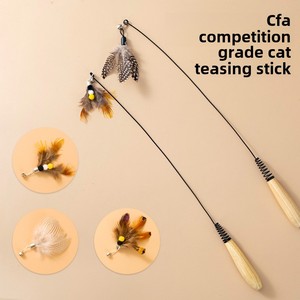 Cfa cạnh tranh lớp mèo trêu ghẹo đũa thân thiện với môi trường Bền bay côn trùng lông nhỏ mèo con tự giải trí cào cắn - Product Image 5