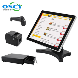 2024 Oscy Oscan-1500 Pos Systeem 15 "4:<span class=keywords><strong>3</strong></span> Tft Touchscreen 2.0Ghz I3/I5/I7 Cpu 4Gb <span class=keywords><strong>Ddr3</strong></span> Geheugen Windows/Linux Os Voor Supermarkt - Product Image 1