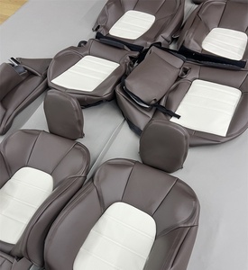 YLA Porsche Panamera, conjunto completo de lujo, funda de asiento de cuero, envoltura de cuero para <span class=keywords><strong>Interior</strong></span> de coche completo para Porsche Panamera 970 971 - Product Image 3