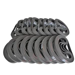 China fast delivery time power transmission parts belts toothed 5M timing belt rubber timing belt