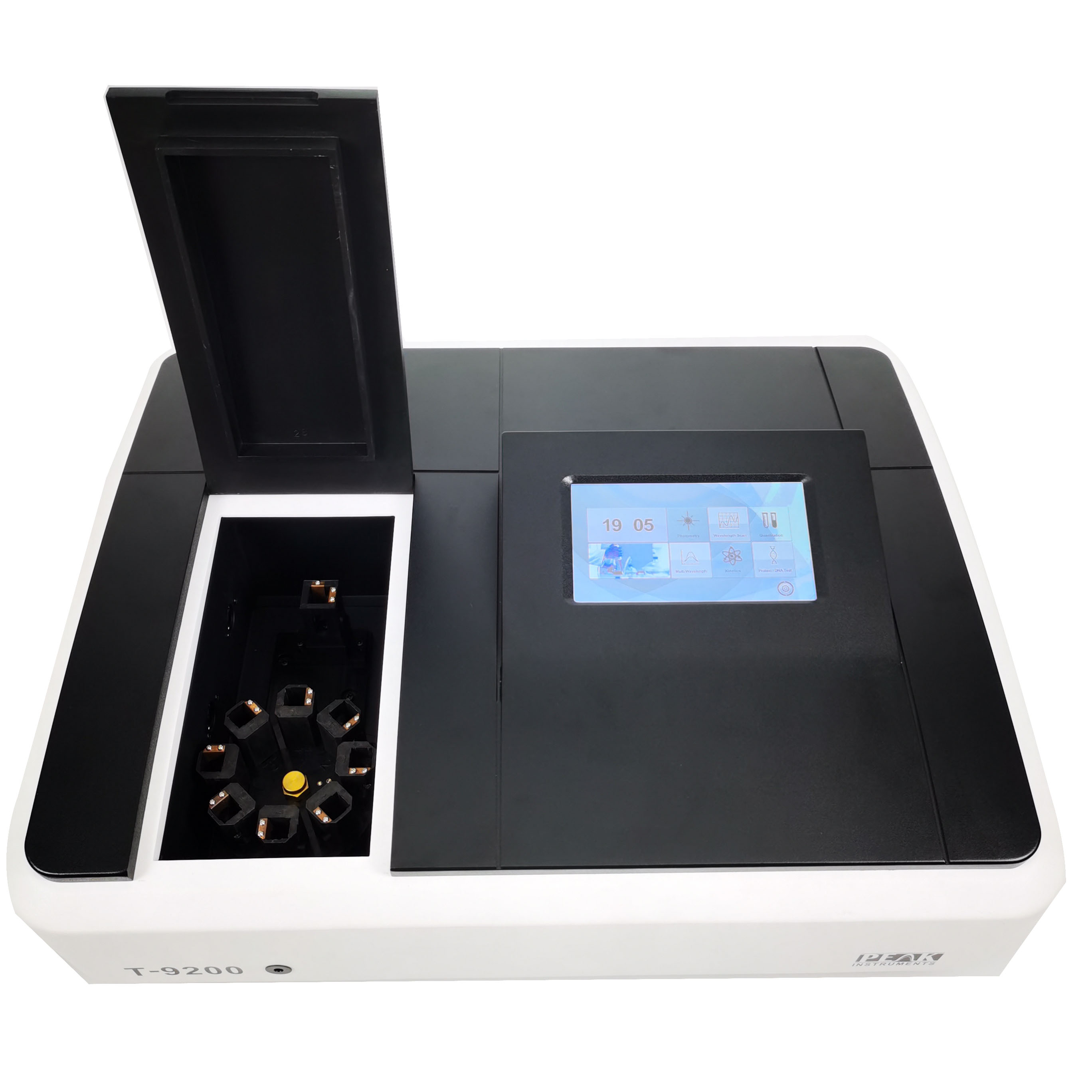 7-дюймовый емкостный сенсорный ЖК-экран Двойной Луч УФ видимый 2 нм спектрофотометр