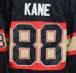 Discount price Chicago Patrick Kane Black Best Quality Stitched National Hockey Jersey