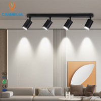 Spot LED GU10 Orientable Commercial Monté en Surface pour Couloir Galerie Magasin