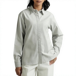 Ropa Casual Sostenible para Mujer, Tops Ligeros 100% Algodón, Material Duradero, Diseño Simple, Logotipo Frontal, Antiarrugas, Transpirable - Product Image 1