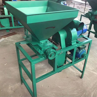 Machine à décortiquer les graines de ricin à moteur, machine à décortiquer, machine à peler les graines de ricin