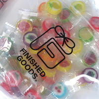 Emballage de sachets découpés sur mesure, pochette à fermeture éclair anti-odeur, forme spéciale pour le stockage de bonbons gélifiés et de collations