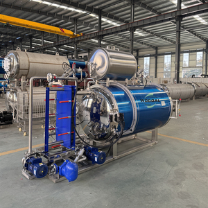 Máquina Automática de Retorta para Alimentos con Control PLC, <span class=keywords><strong>Autoclave</strong></span> de Esterilización a Vapor, <span class=keywords><strong>Precio</strong></span> - Product Image 6
