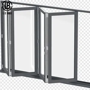 Janela dupla de alumínio para varanda, janela dupla de alumínio para varanda, janela dupla horizontal de vidro temperado