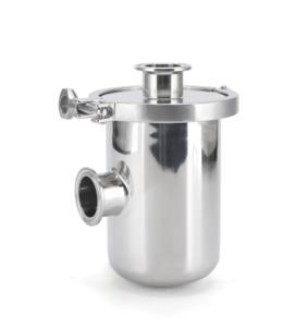 Vệ sinh thép không gỉ SS304 316 Tri Kẹp kết thúc cấp thực phẩm điều chỉnh góc bể lọc - Product Image 2