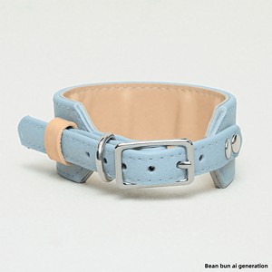 Colliers larges en cuir rembourré souple lévriers et laisses pour chien Collier Whippet personnalisé autre collier épais pour chiot - Product Image 5