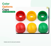 Capuchons de protection en plastique pour vis, pour matériel de terrain de jeu intérieur et équipements de jeux souples