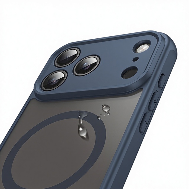 Shields Back Cover Matte Silk Touch Magnetic TPU+PC Frosting Rugged Armor Shockproof Protective Phone Case for IPhone17 Air Pro