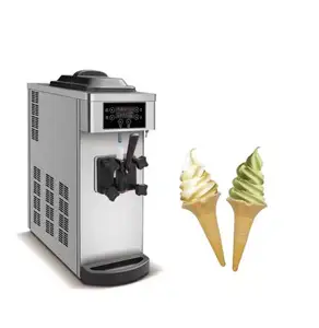 Mini máquina de helados a bajo precio, máquina de helados casera fácil