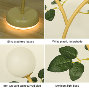 โคมไฟ LED ดวงจันทร์แบบคู่ชาร์จไฟได้โคมไฟตั้งโต๊ะใช้สองทางโคมไฟข้างเตียงสร้างบรรยากาศอย่างสร้างสรรค์สำหรับห้องนอนของเด็กแบบเสียบปลั๊กอิน - Product Image 4