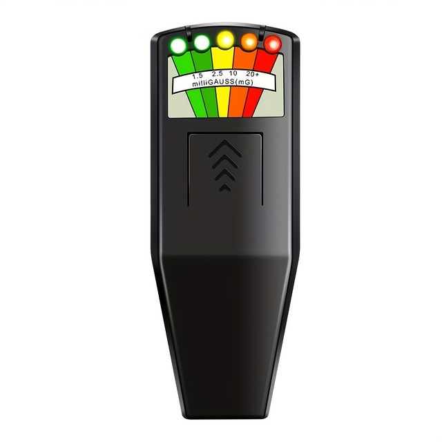 5 LED EMF Meter Magnetic Field Detector Ghost Hunting Paranormal Equipment Tester Counter K-II LED EMF Meter