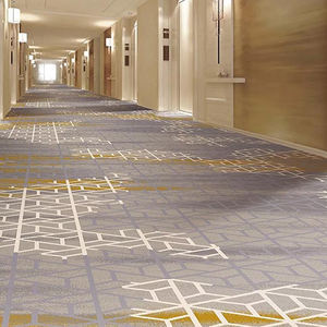 Hermosa alfombra y alfombra tibetana de lana de alta calidad con diseño de dragón Wilton - Product Image 1