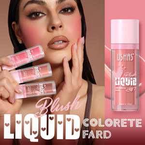 Couleur unique longue durée Texture velours mat 3IN 1 Blush liquide pour joues et lèvres - Product Image 2