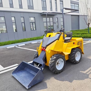 Pengiriman Gratis <span class=keywords><strong>Mini</strong></span> Skid Steer <span class=keywords><strong>Loader</strong></span> Diesel Murah dengan Roda Crawler dan Berbagai Aksesoris - Product Image 5