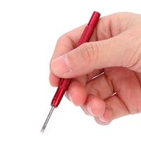 Reloj de aleación de aluminio, prensatelas de mano, hora y hora, ajuste de presión de segunda mano, herramienta de reparación para relojero, 2 uds.